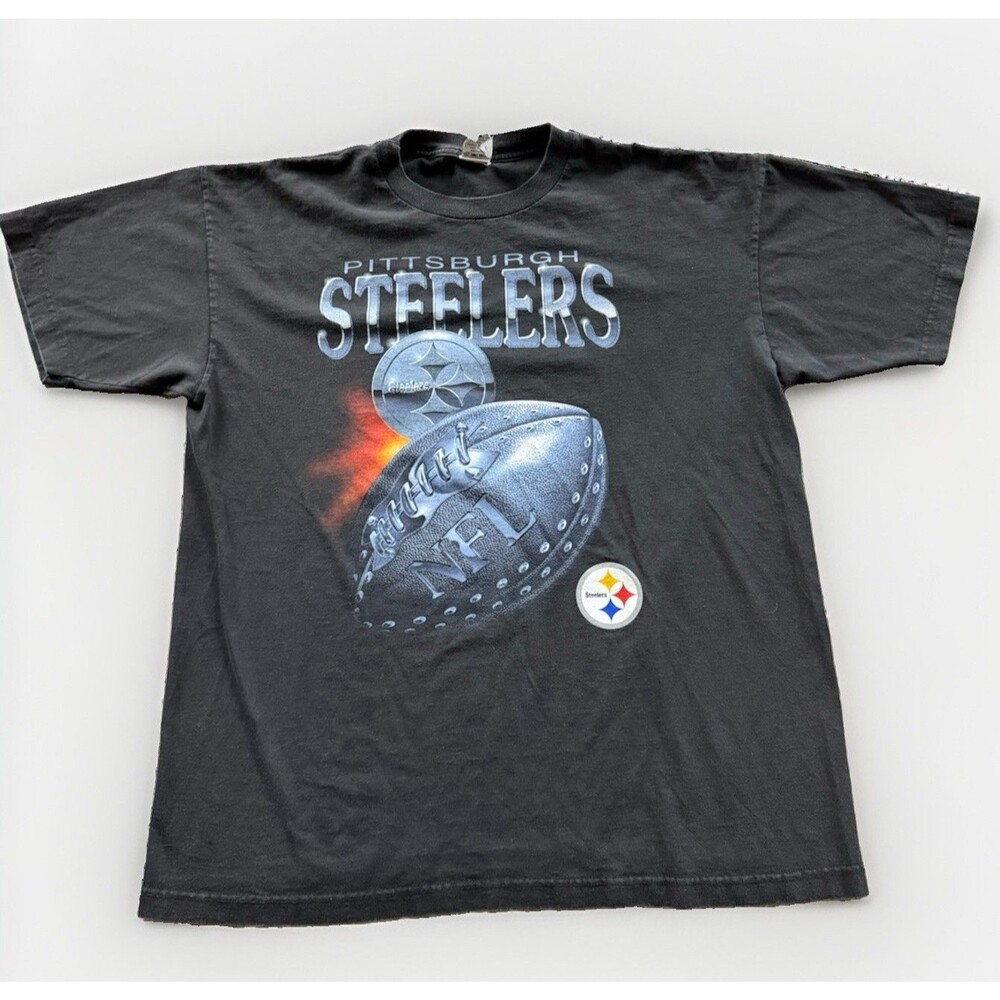 Vintage Y2K Steelers Graphic T Shirt True Fan XL